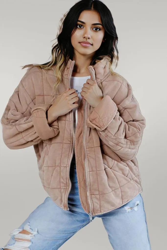 Mara | Zip-Up Poised Chic Coat