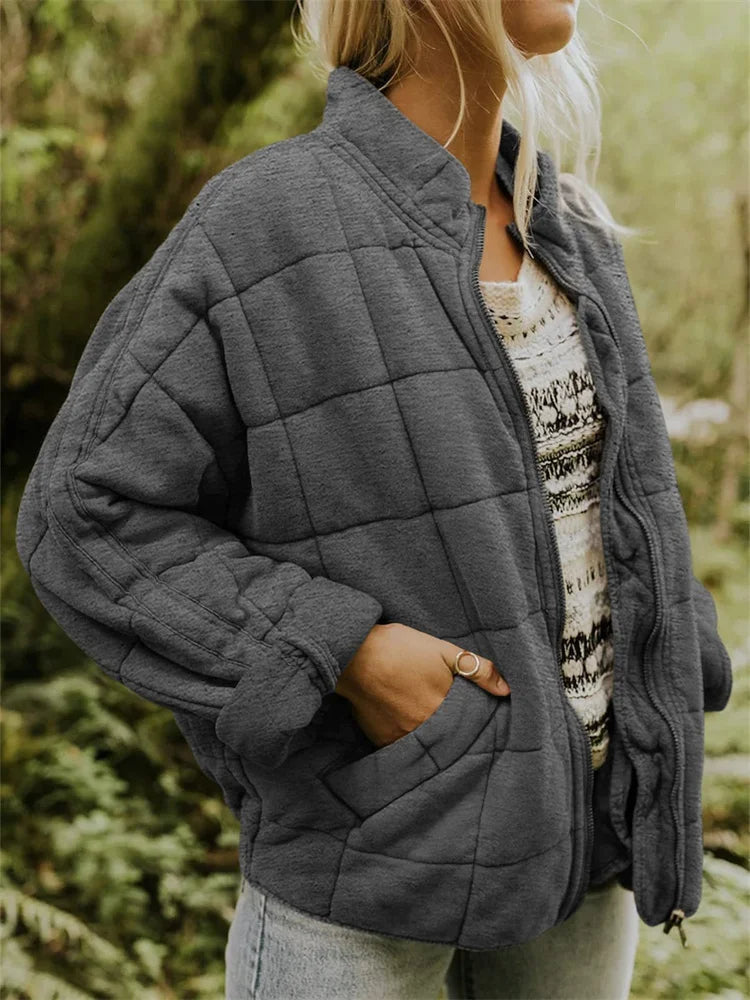 Mara | Zip-Up Poised Chic Coat