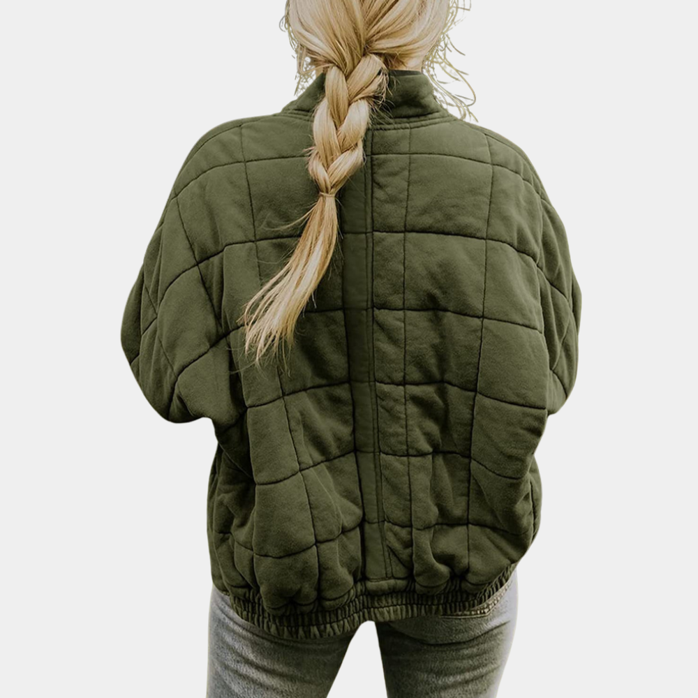 Mara | Zip-Up Poised Chic Coat