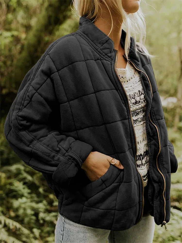 Mara | Zip-Up Poised Chic Coat