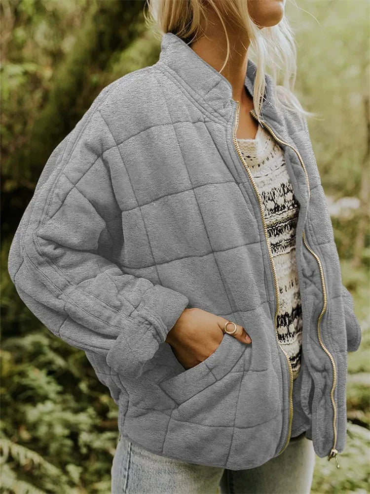 Mara | Zip-Up Poised Chic Coat