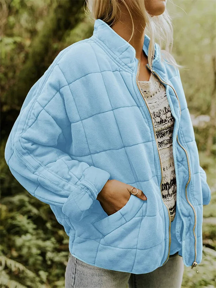 Mara | Zip-Up Poised Chic Coat
